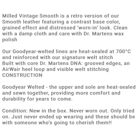 RARE NIB SEX PISTOLS x DR. MARTEN LIMITED EDITION 1460 UNISEX COMBAT BOOTS - Picture 8 of 16